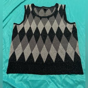 Sparkle Sweater vest